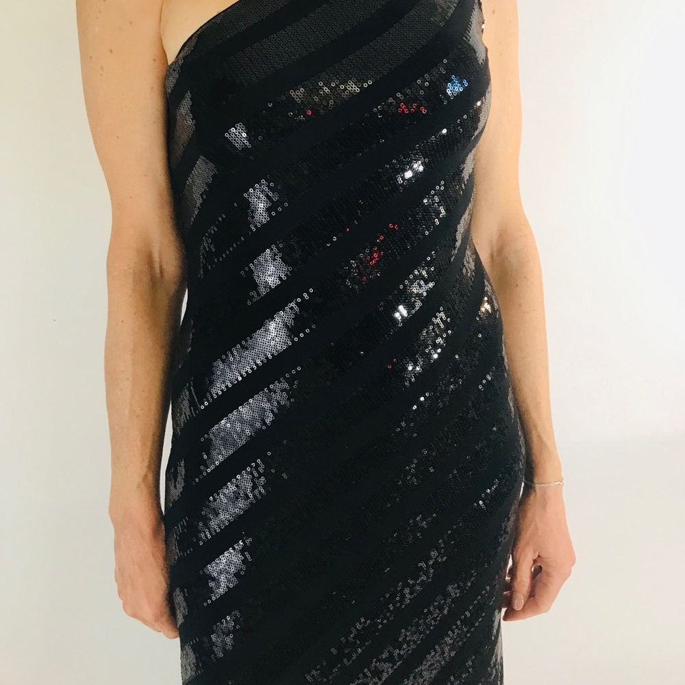 David Meister evening gown beaded - Picture 2 of 7